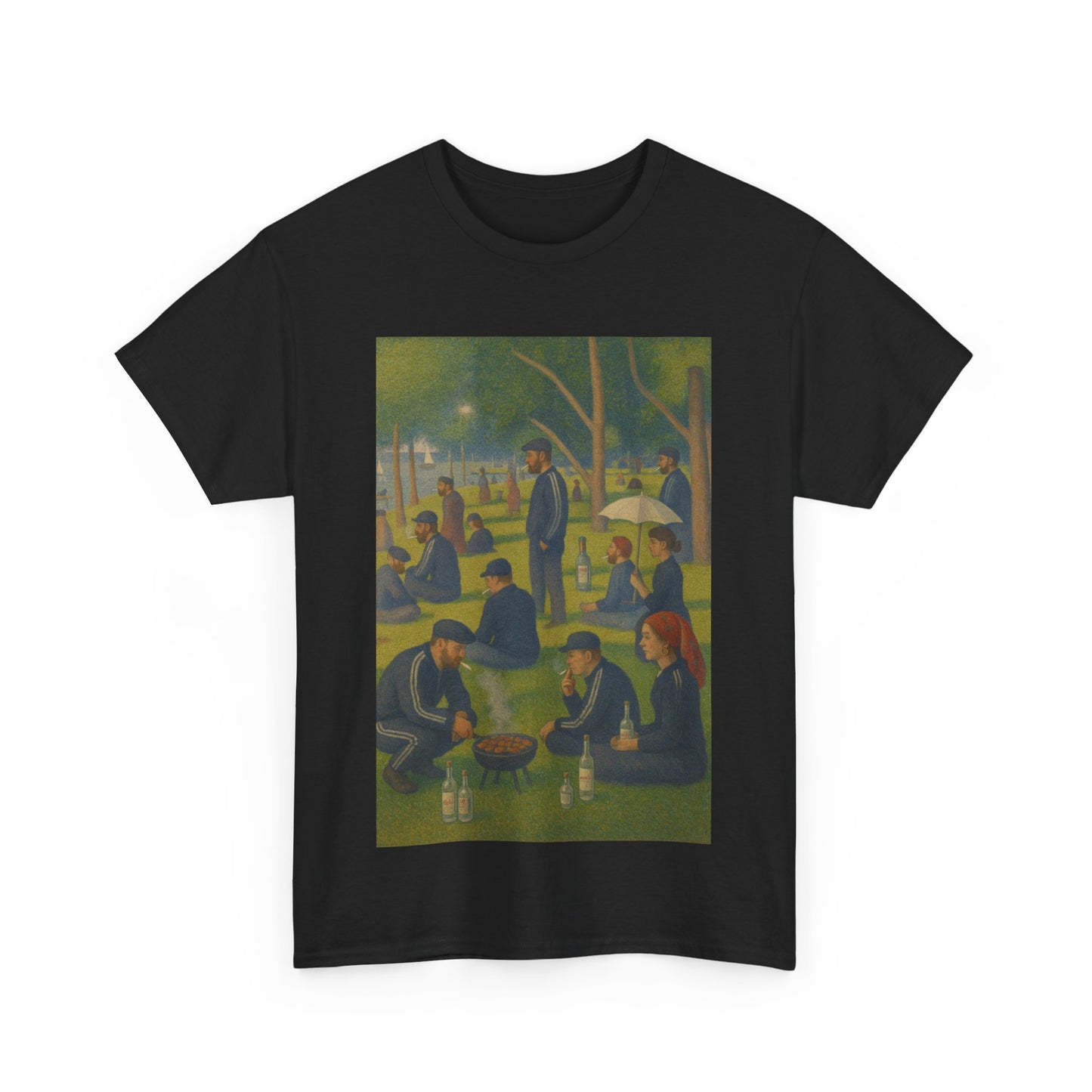 Balkan Sunday Afternoon Streetwear Tee - Unisex Heavy Cotton Tee