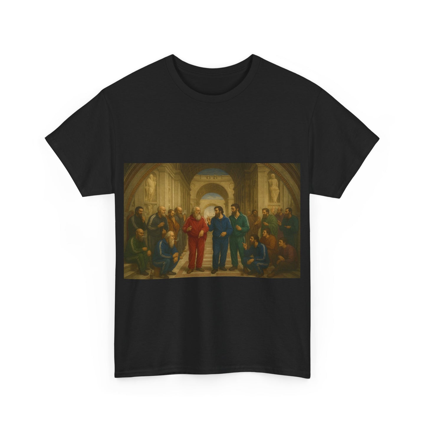 Balkan School of Athens – Streetwear Tee - Unisex Heavy Cotton Tee