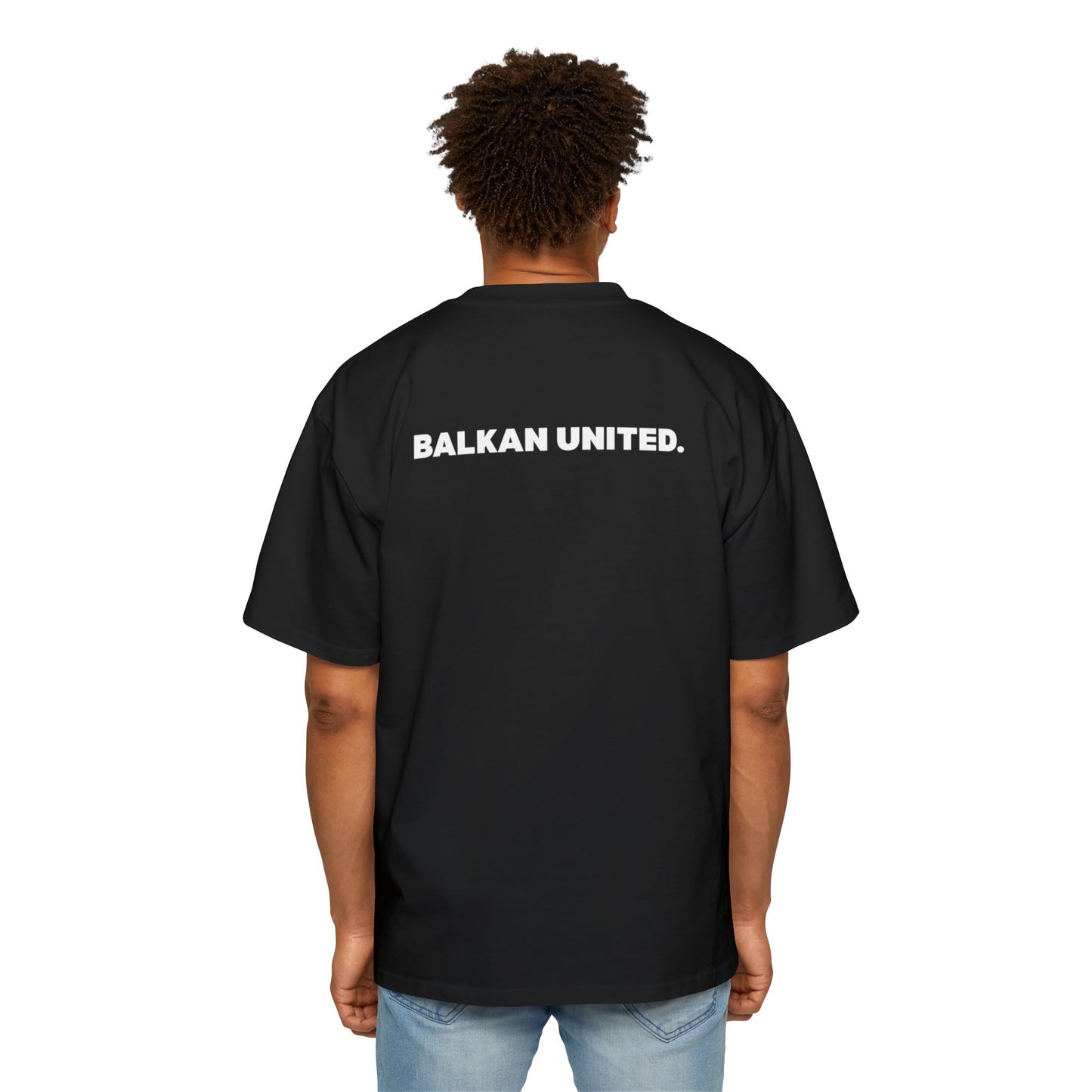 Balkan United Men's Heavy Oversized Tee