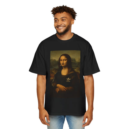 Balkan Mona Lisa - Men's Oversized Tee