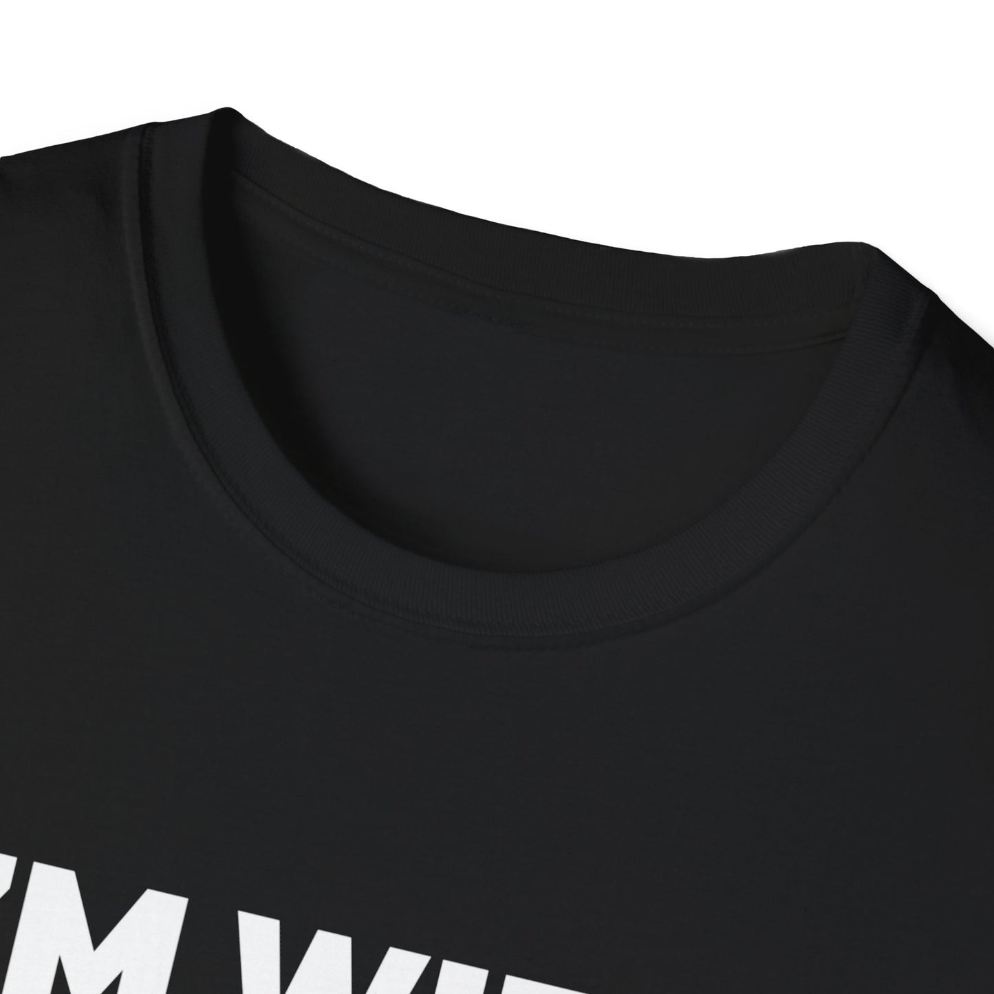 I'm With Burazette Unisex Softstyle T-Shirt - Casual Comfort for Friends and Family
