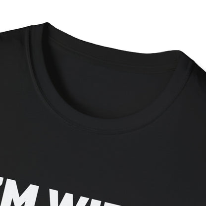 I'm With Burazette Unisex Softstyle T-Shirt - Casual Comfort for Friends and Family