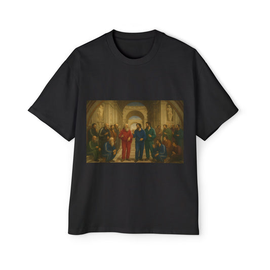 Balkan School of Athens - Mens Oversized Tee