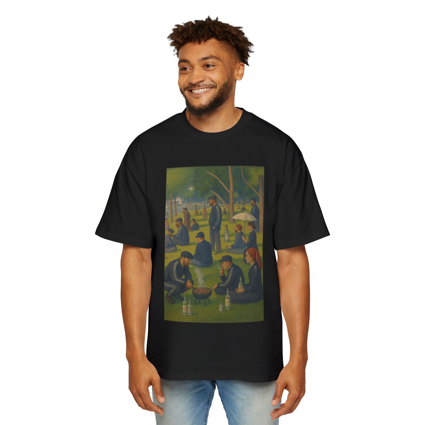 Balkan Sunday Afternoon - Mens Oversized Tee