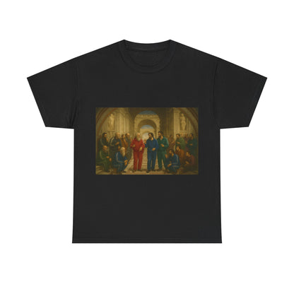 Balkan School of Athens – Streetwear Tee - Unisex Heavy Cotton Tee