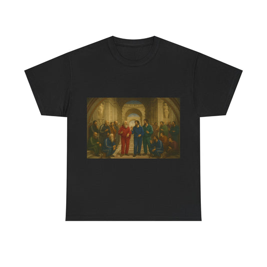 Balkan School of Athens – Streetwear Tee - Unisex Heavy Cotton Tee