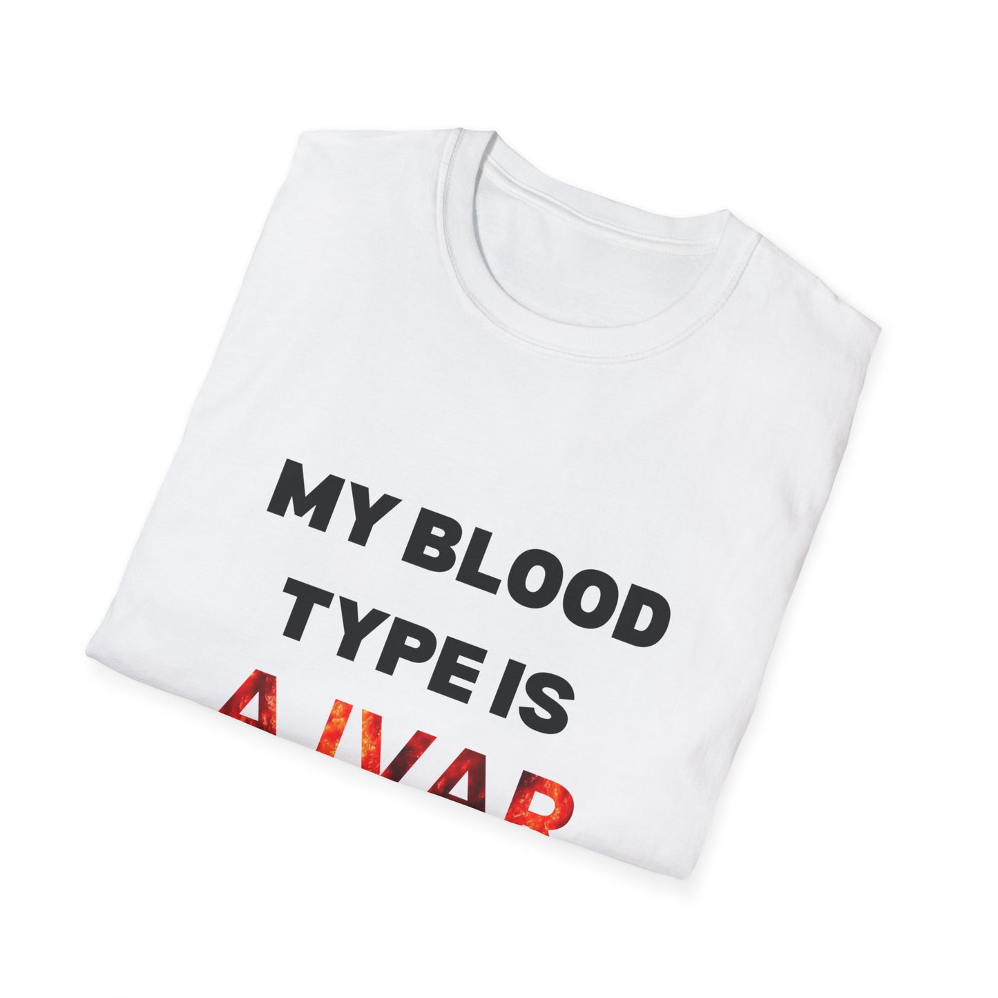 Unisex T-Shirt - "My Blood Type is AJVAR"