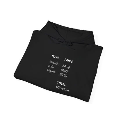 Bosanski Cafe Price List - Hoodie Balkan United