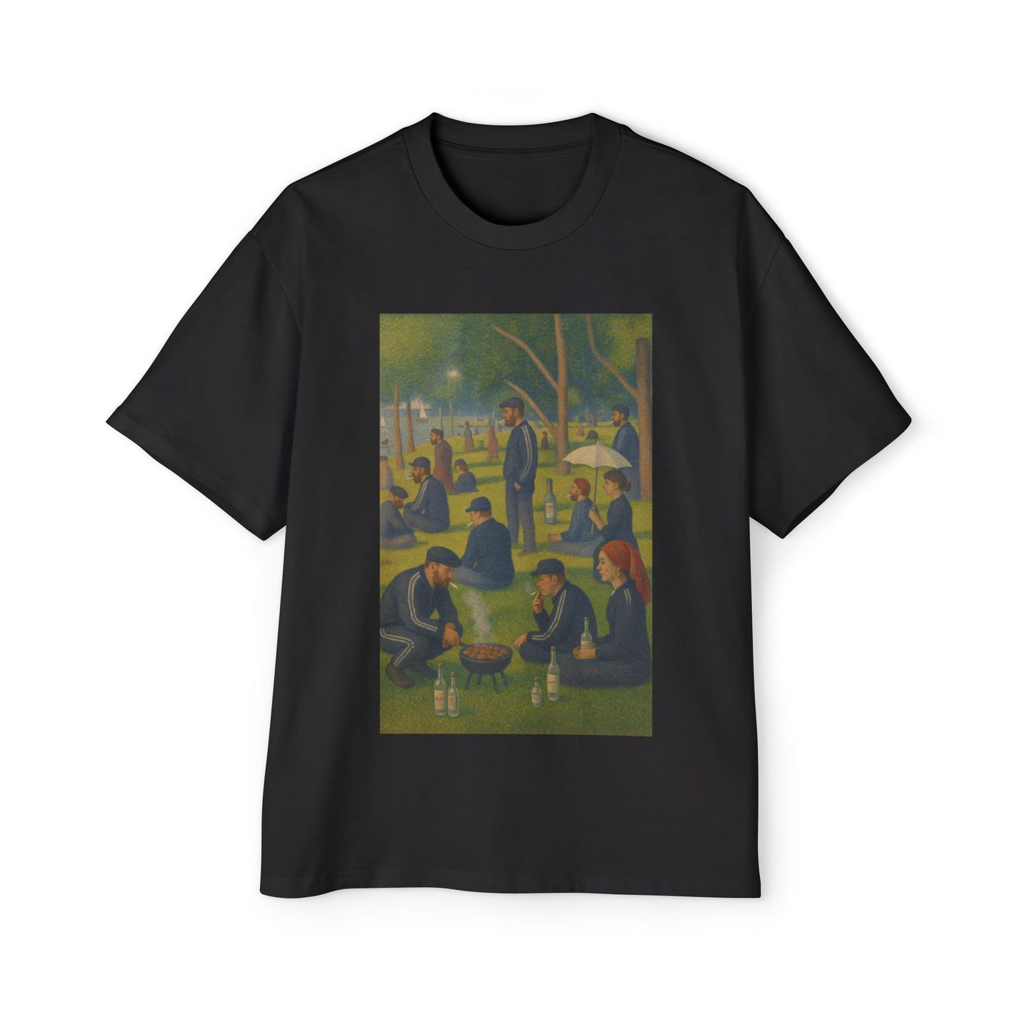 Balkan Sunday Afternoon - Mens Oversized Tee