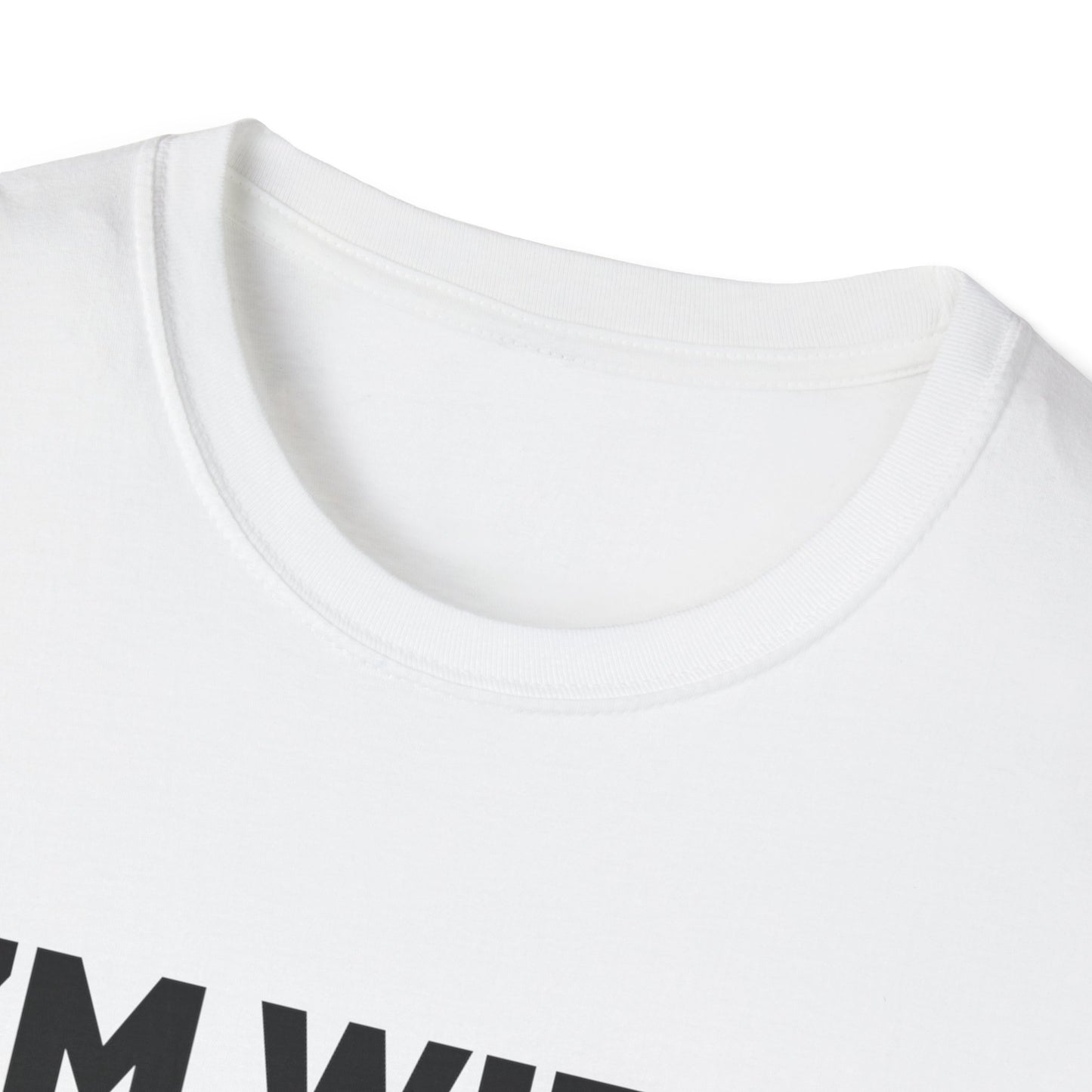 I'm With Burazette Unisex Softstyle T-Shirt - Casual Comfort for Friends and Family