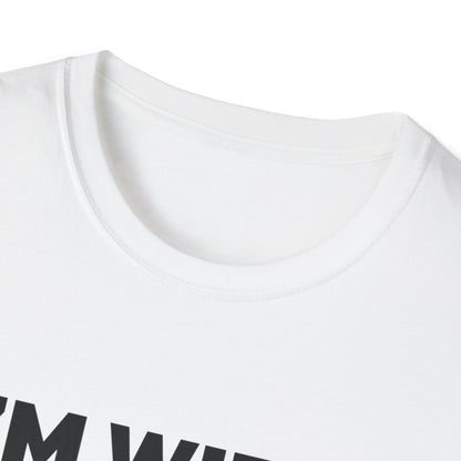 I'm With Burazette Unisex Softstyle T-Shirt - Casual Comfort for Friends and Family
