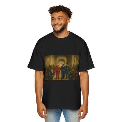 Balkan School of Athens - Mens Oversized Tee