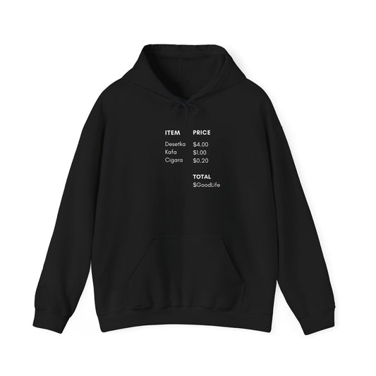 Bosanski Cafe Price List - Hoodie Balkan United